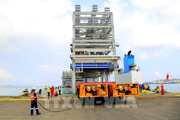 Doosan Vina xuất khẩu 1.200 tấn module đầu tiên sang Singapore