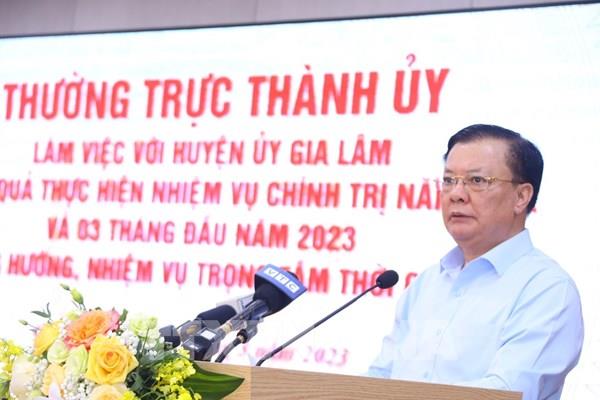 Hà Nội: Tập trung nguồn lực đưa Gia Lâm lên quận