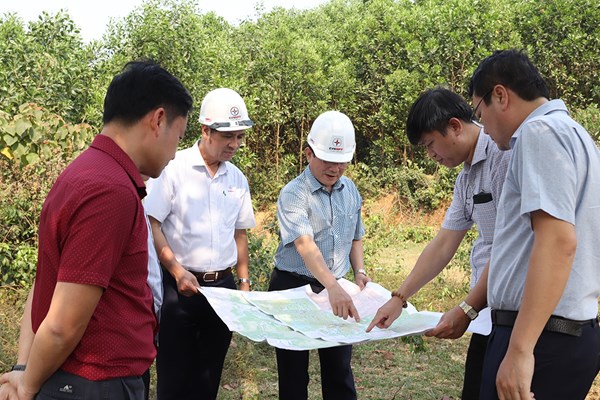 Thúc tiến độ giải phóng mặt bằng Dự án đường dây 220kV Nậm Sum – Nông Cống