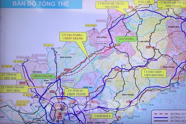 Không để xảy ra tình trạng lấn chiếm khu vực xây dựng cao tốc Gia Nghĩa – Chơn Thành