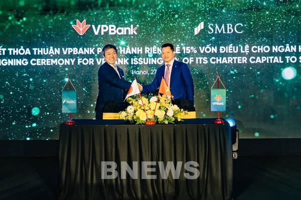 VPBank chính thức bán 15% vốn điều lệ cho SMBC, thu về gần 36.000 tỷ đồng