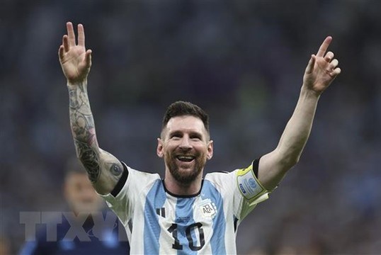 Siêu sao Lionel Messi đã ghi hơn 100 bàn thắng cho tuyển Argentina