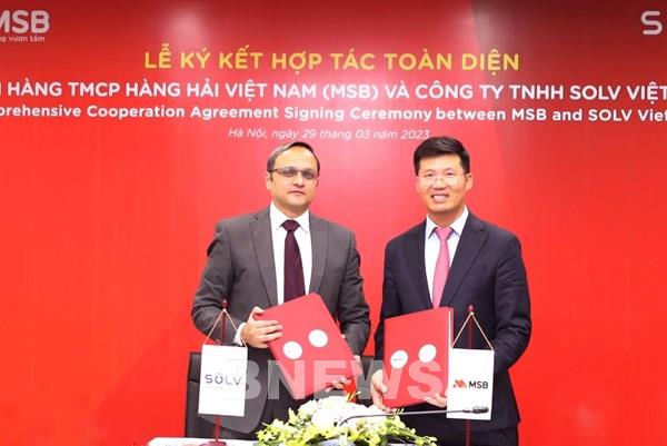 MSB và Solv hợp tác hỗ trợ doanh nghiệp tiếp cận vốn trên nền tảng số