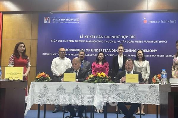 Bộ Công Thương và Tập đoàn Messe Frankfurk hợp tác xúc tiến thương mại