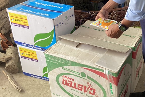 Thu giữ 1.600 sản phẩm thuốc bảo vệ thực vật 