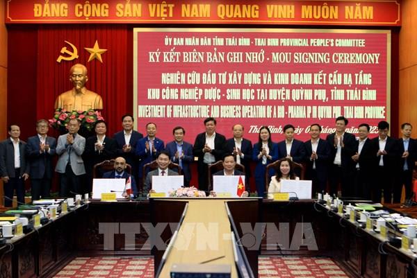 Thái Bình sẽ xây dựng Khu công nghiệp Dược – Sinh học đầu tiên 