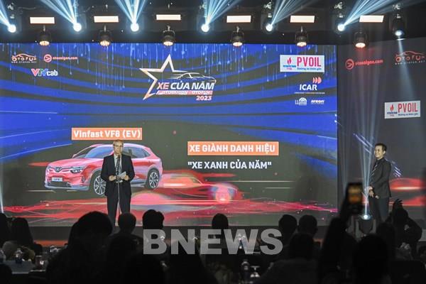 VinFast VF 8 được vinh danh Xe xanh của năm 2023