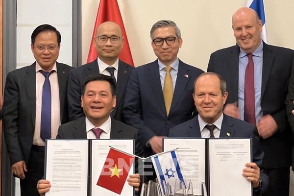 Kết thúc đàm phán Hiệp định Thương mại tự do giữa Việt Nam và Israel