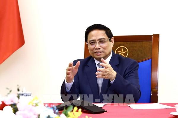 Thủ tướng Phạm Minh Chính điện đàm với Thủ tướng Trung Quốc Lý Cường