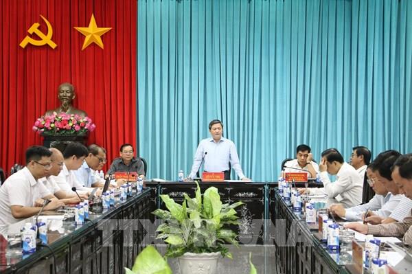 Bến Tre thúc tiến độ dự án đường bộ ven biển kết nối Tiền Giang và Trà Vinh