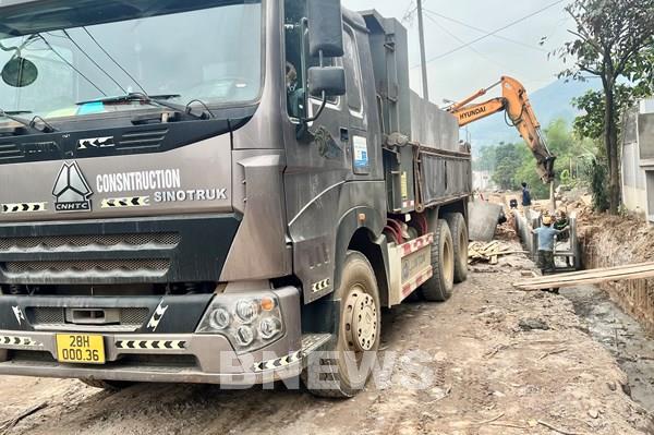 Triển khai xây lắp nâng cấp Quốc lộ 6, đoạn tránh thành phố Hòa Bình