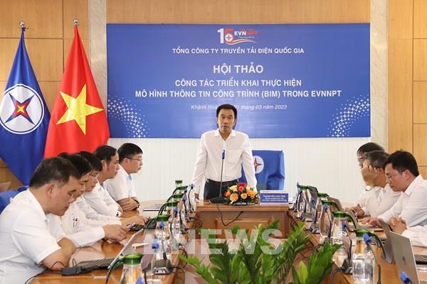 Ứng dụng BIM trong Tổng công ty Truyền tải điện Quốc gia
