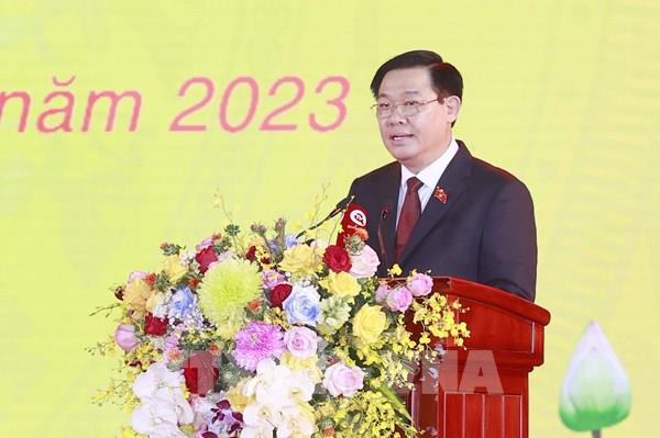 Chủ tịch Quốc hội: Xây dựng Thuận Thành là đô thị hạt nhân khu vực Nam sông Đuống