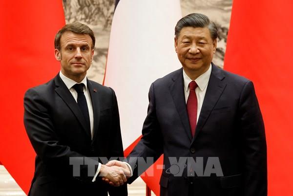 Chủ tịch Trung Quốc hội đàm với Tổng thống Pháp và Chủ tịch EC