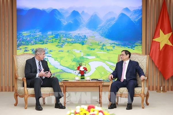 Thủ tướng Phạm Minh Chính tiếp Đoàn các Nghị sỹ Hoa Kỳ