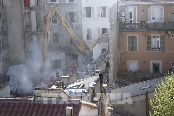 Pháp: 8 người mất tích trong vụ sập nhà ở thành phố Marseille