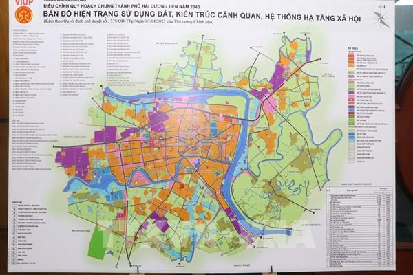 Hải Dương công bố điều chỉnh quy hoạch chung thành phố đến năm 2040