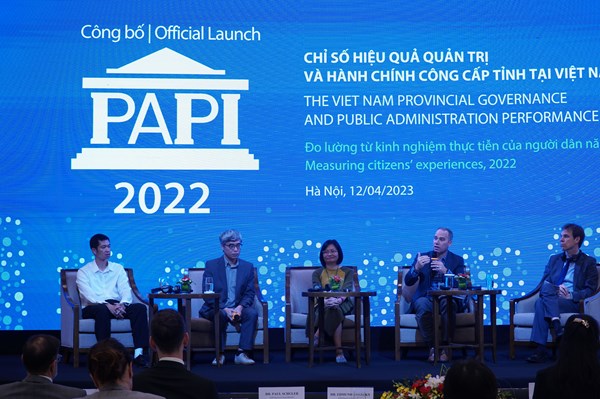 PAPI 2022: Thay đổi nhận thức tích cực từ chính quyền và người dân