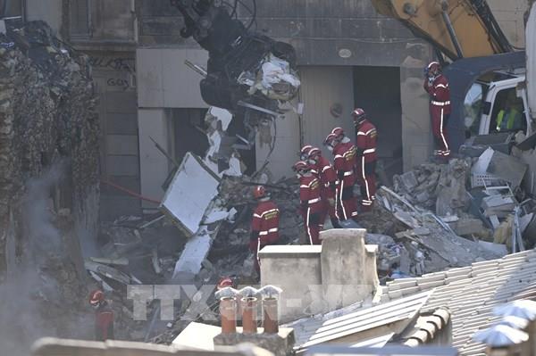 Pháp: Tìm thấy thi thể của các nạn nhân cuối cùng trong vụ sập nhà ở Marseille