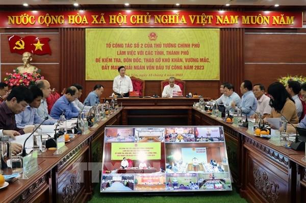 Phó Thủ tướng Trần Hồng Hà đôn đốc đẩy nhanh đầu tư công tại 13 địa phương