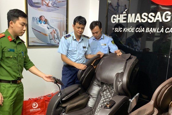 Phạt hành chính một cơ sở kinh doanh ghế massage