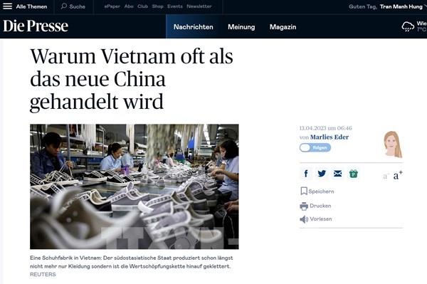 Truyền thông Áo: Việt Nam ngày càng hấp dẫn các nhà đầu tư