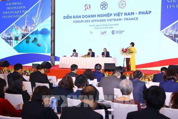 Kết nối thông tin hợp tác giữa doanh nghiệp Việt Nam và Pháp