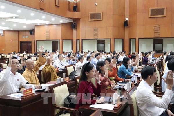 Tp. Hồ Chí Minh thông qua các nghị quyết về đầu tư công