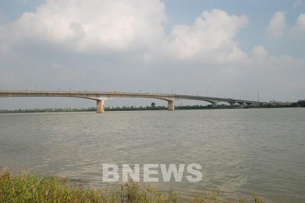 Đã thay xong cáp dự ứng lực cầu Tân Đệ (Thái Bình)