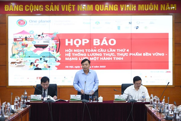 Hội nghị toàn cầu lần thứ 4 về lương thực, thực phẩm sẽ diễn ra tại Hà Nội