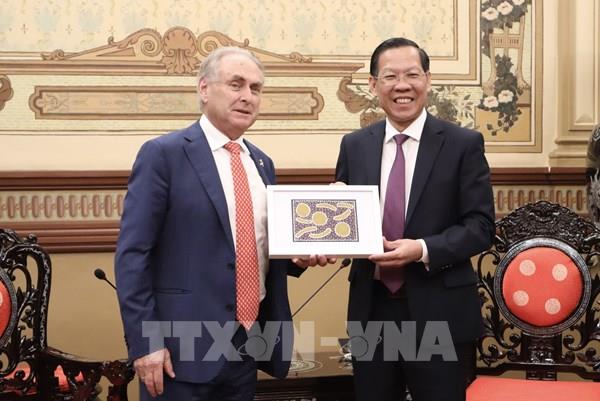 Tp. Hồ Chí Minh mong muốn thúc đẩy hợp tác đa lĩnh vực với Australia