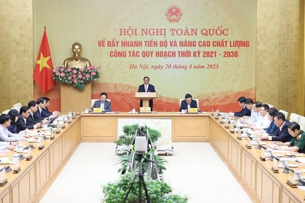 Thủ tướng: Người đứng đầu Bộ, ngành, địa phương phối hợp đẩy nhanh tiến độ, nâng cao chất lượng công tác quy hoạch
