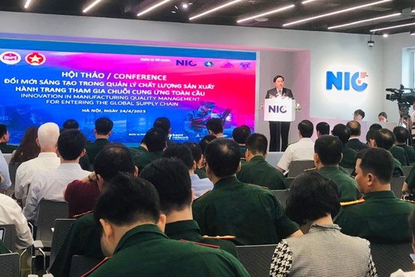 Doanh nghiệp đổi mới sáng tạo trong quản lý chất lượng sản xuất