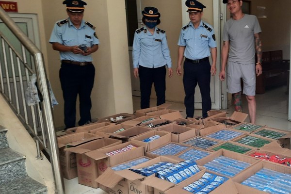 Thu giữ dầu gội đầu, kem đánh răng giả mạo nhãn hiệu