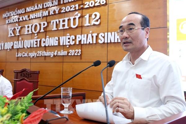 HĐND tỉnh Lào Cai thông qua 5 nghị quyết về đầu tư công