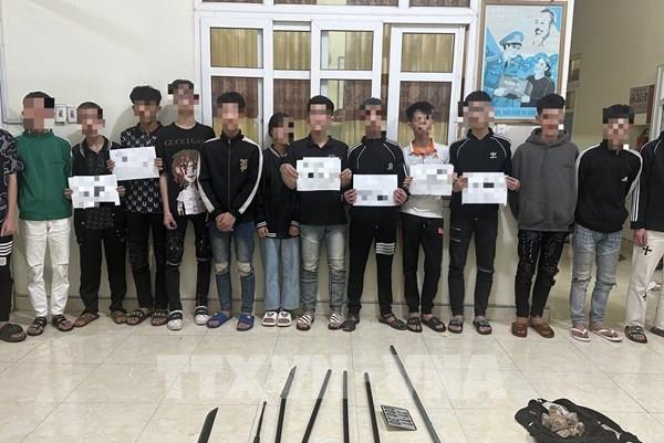 Khởi tố 19 đối tượng gây rối trật tự công cộng tại thành phố Cao Bằng