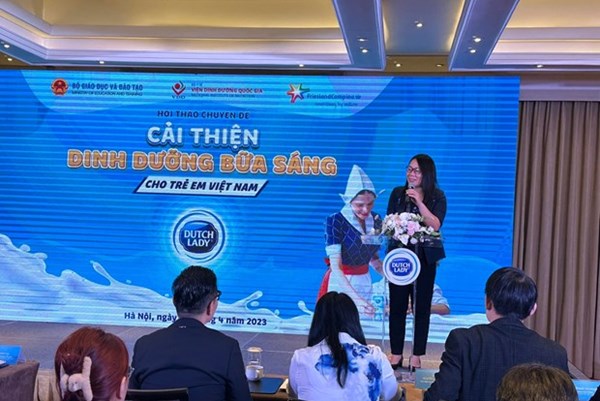 Nhiều giải pháp cải thiện dinh dưỡng bữa sáng cho trẻ em Việt Nam 