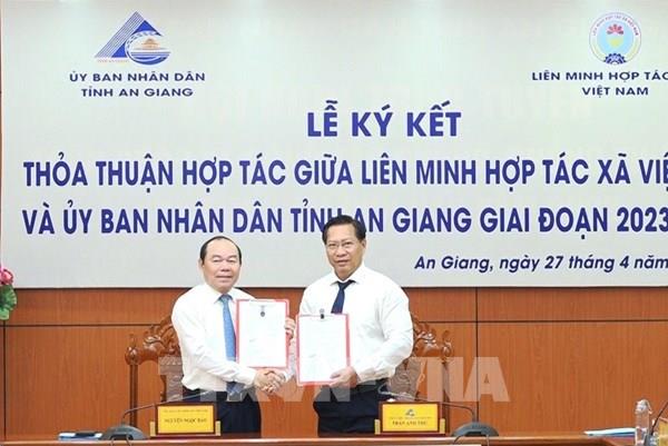 Sẽ thành lập Liên đoàn Hợp tác xã lúa gạo Đồng bằng sông Cửu Long tại An Giang