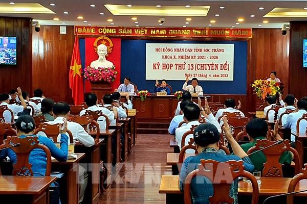 Thông qua Nghị quyết về Quy hoạch tỉnh Sóc Trăng thời kỳ 2021 - 2030, tầm nhìn đến năm 2050 ​