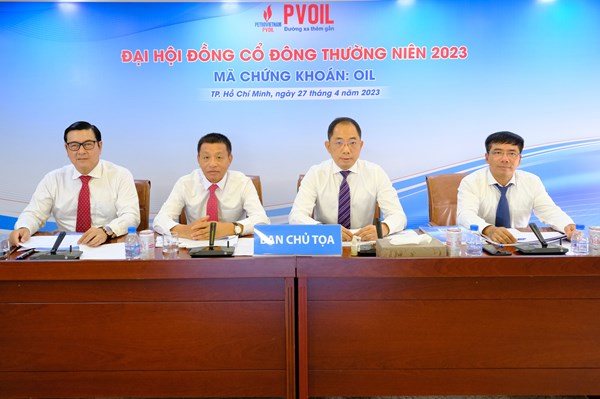 Đại hội đồng cổ đông PVOIL năm 2023 chốt kế hoạch sản xuất kinh doanh thận trọng