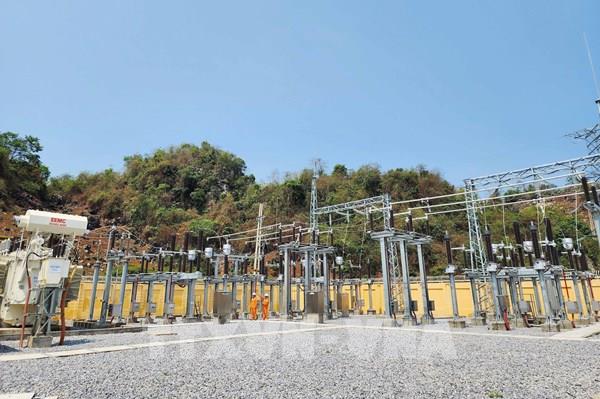 Đóng điện Trạm biến áp 110kV Mai Sơn (Sơn La)