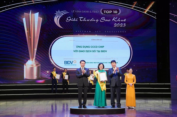 BIDV đạt giải Sao Khuê 2023 với 9 sản phẩm công nghệ xuất sắc