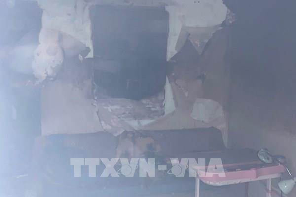 Cháy tại khu tập thể Thành Công