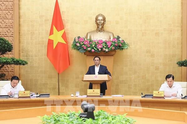 Thủ tướng Phạm Minh Chính chủ trì phiên họp Chính phủ thường kỳ tháng 4