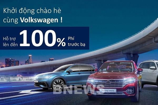 Volkswagen hỗ trợ 100% phí trước bạ cho loạt xe, cao nhất đến 200 triệu đồng