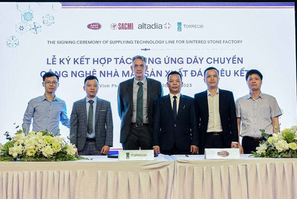 Doanh nghiệp Việt bắt tay với nước ngoài sản xuất đá thiêu kết