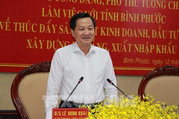 Bình Phước cần đẩy mạnh giải ngân vốn đầu tư công, tạo điều kiện cho các ngành nghề phát triển