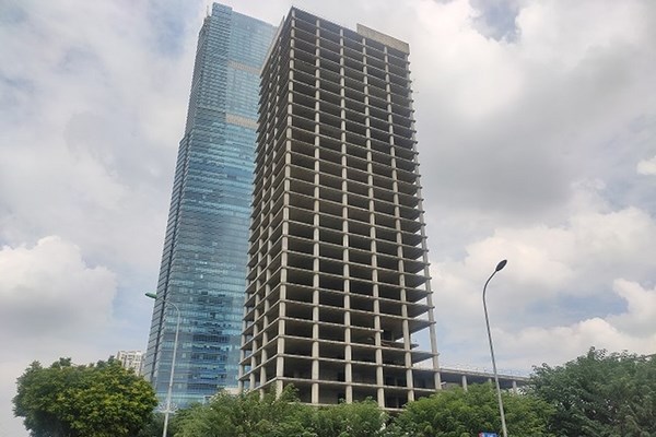 Hoàn thiện Tháp trung tâm điều hành và giao dịch VICEM sau 8 năm tạm dừng  