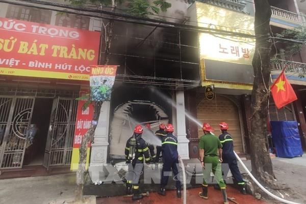 Công điện về khắc phục hậu quả, điều tra nguyên nhân vụ cháy làm 3 người tử vong tại Hải Phòng