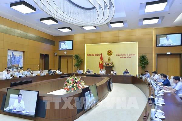 Phiên họp 23 Ủy ban Thường vụ Quốc hội: Cho ý kiến về giảm thuế giá trị gia tăng